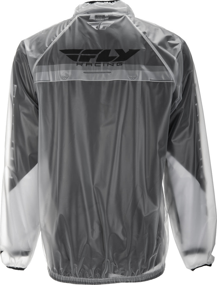 FLY RAIN JACKET CLEAR SM