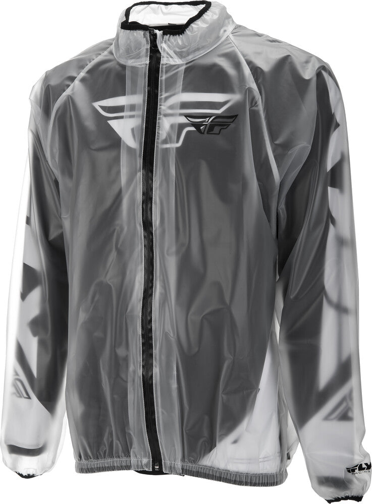 FLY RAIN JACKET CLEAR SM