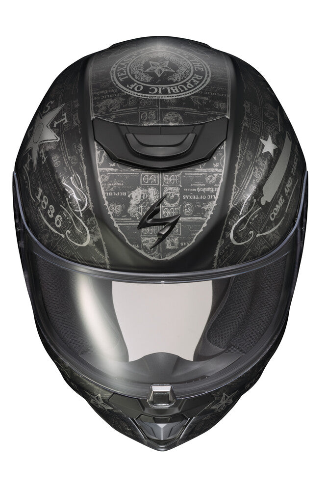 EXO-R420 FULL-FACE HELMET LONE STAR BLACK/SILVER