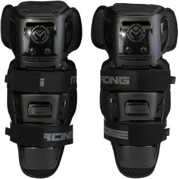 Moose Offroad Youth Synapse Lite Knee Protectors Youth Synapse Lite Knee Guards - Black