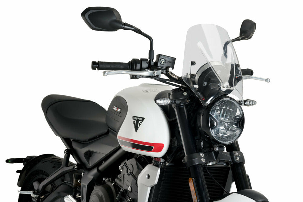 PUIG WINDSCREEN NAKED NEW GEN SPORT CLEAR TRI