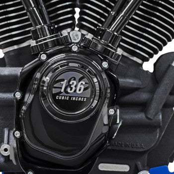 S&S Cycle MK136 Black Edition Engine - Oil Cooled - 49 State - M8 Touring