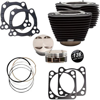 S&S Cycle 136" Big Bore Cylinder Kit - M8