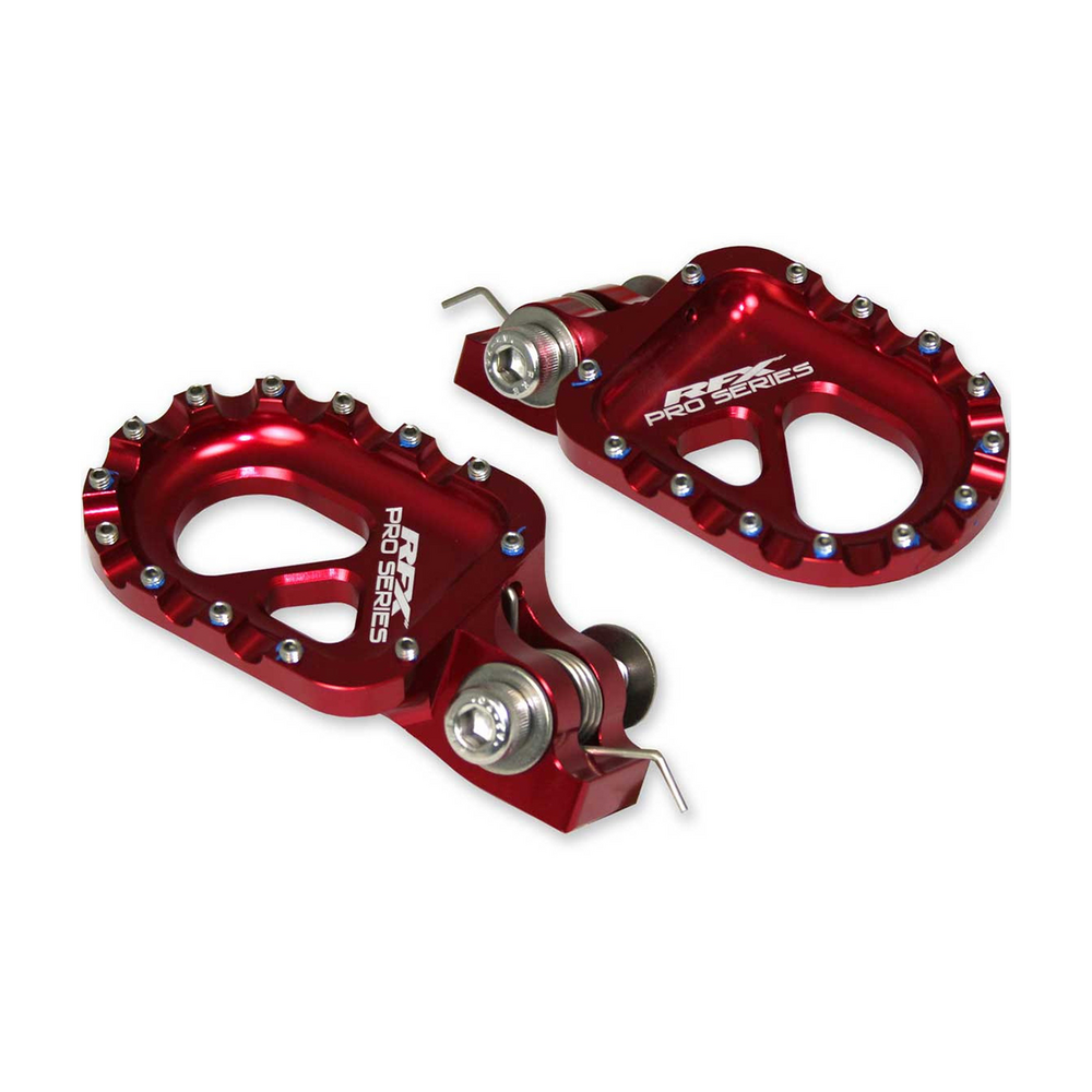 RFX TRIALS FOOTPEGS RED GAS/BETA/SHERCO