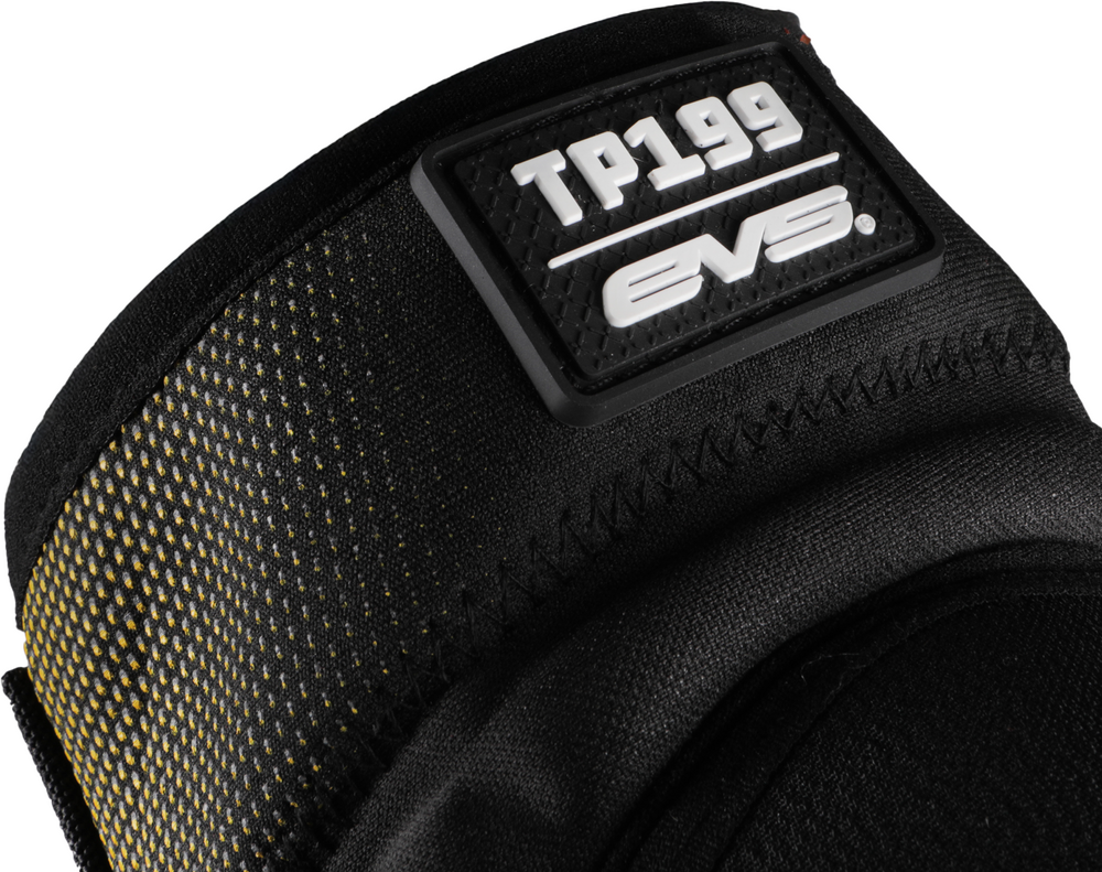 TP199 KNEE/SHIN GUARD BLACK/HI-VIS YTH