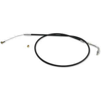 S&S Cycle Black Vinyl Throttle/Idle Cable - 36" - Black