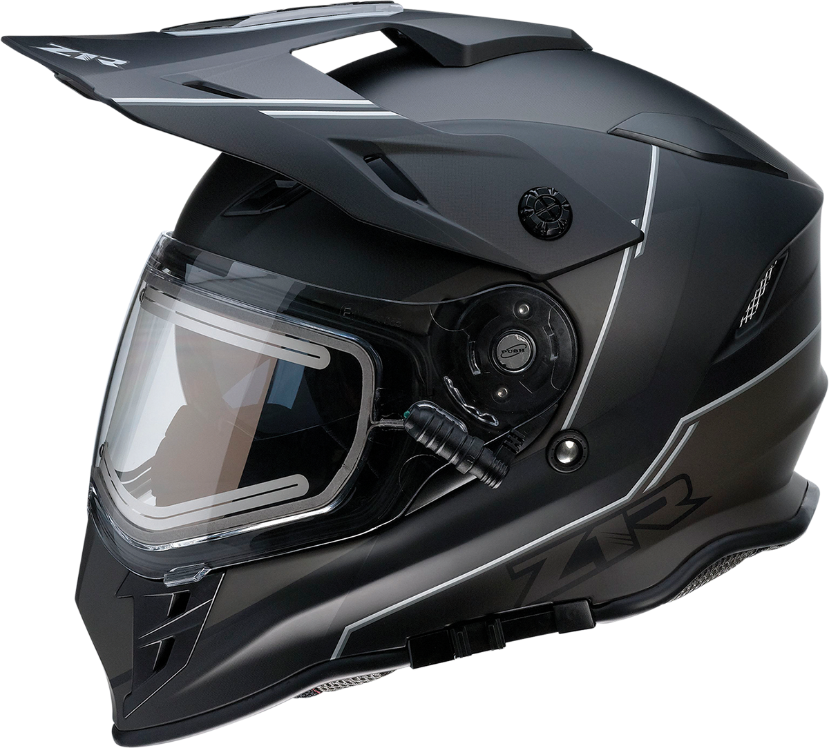 Z1R Range Bladestorm Snow Electric Dual Pane Helmet