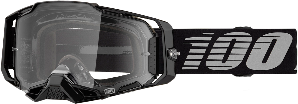 100 Percent Armega Clear Lens Goggles