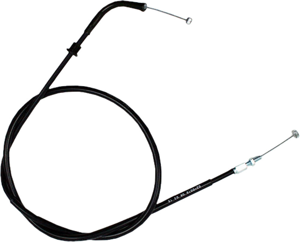 MOTION PRO BLACK VINYL THROTTLE PUSH CABLE