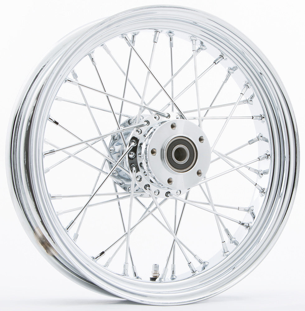 HARDDRIVE RR 40-SPK CHROME 18X3.5 BT/XL-HUB 3/4" AXL PRE 99
