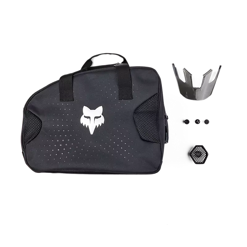 Fox Racing V3 Magnetic Black/Blue/Purple Helmet (M)