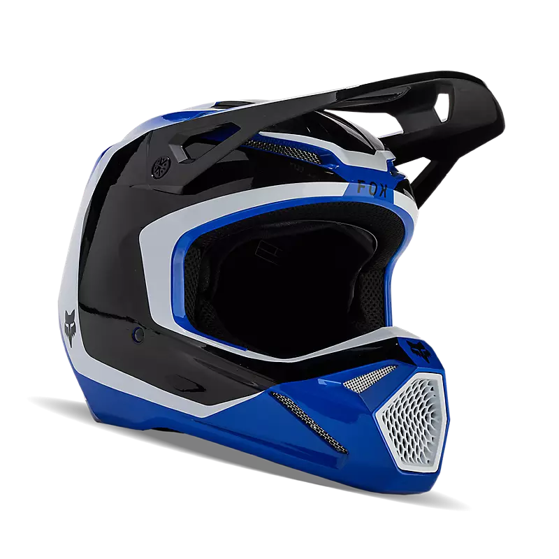 Fox Racing V1 Nitro Blue Helmet