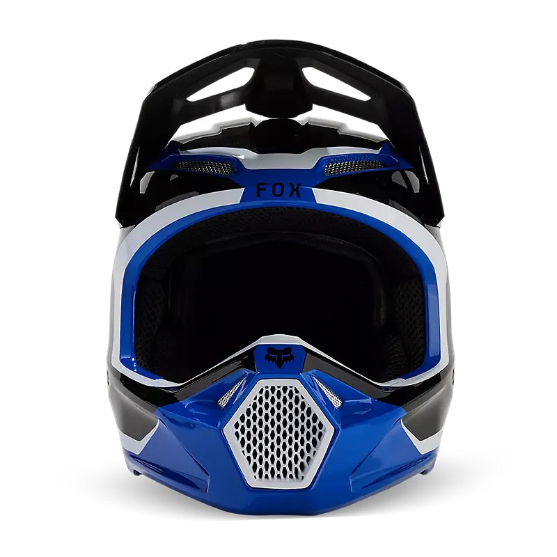 Fox Racing V1 Nitro Blue Helmet