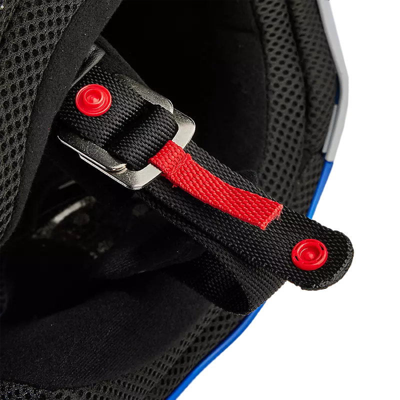 Fox Racing V1 Nitro Blue Helmet