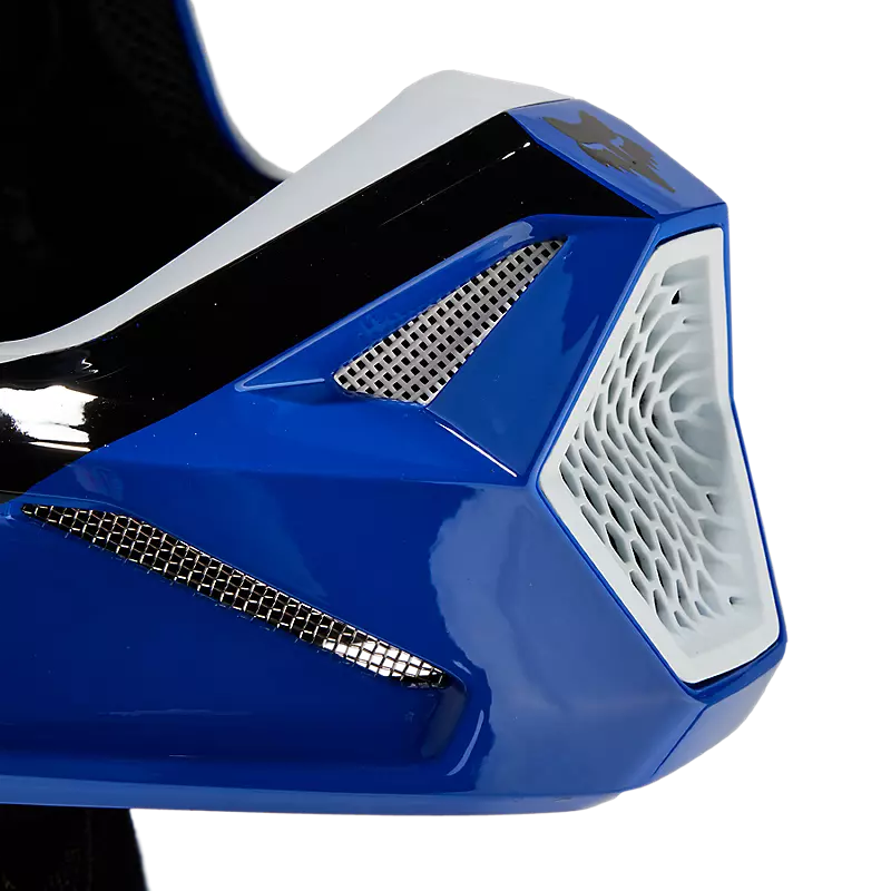 Fox Racing V1 Nitro Blue Helmet