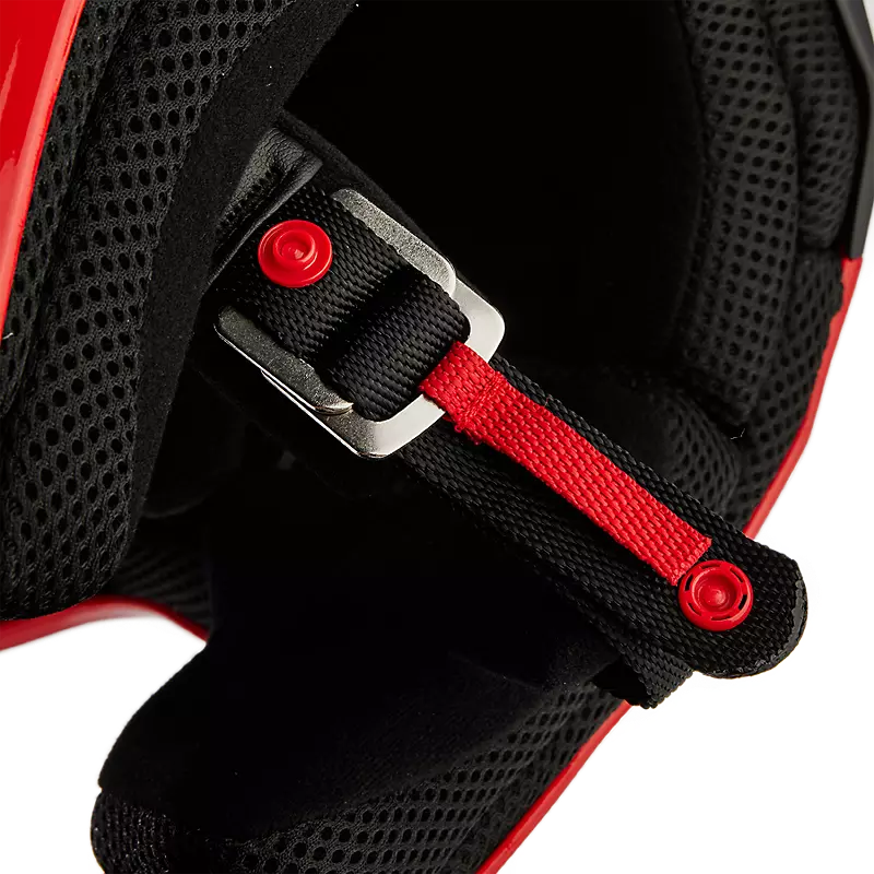 Fox Racing V1 Streak Helmet Flo Red