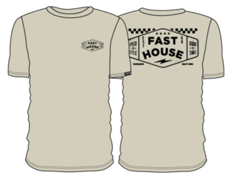 FastHouse STATION TEE NATURAL 3XL - STATION TEE NATURAL
