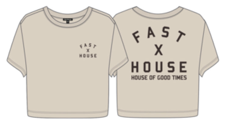 FastHouse  Women's Axiom SS Crop Tee