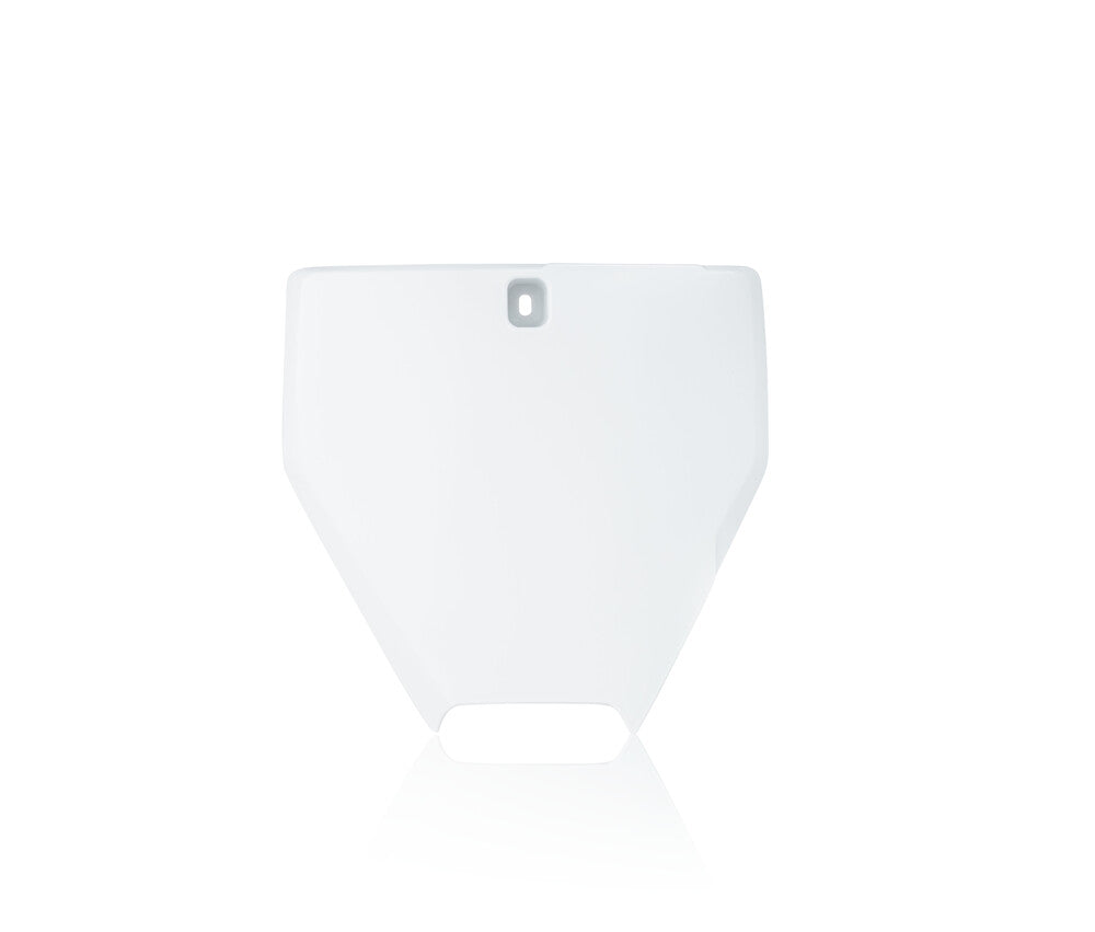 FRONT NUMBER PLATE WHITE