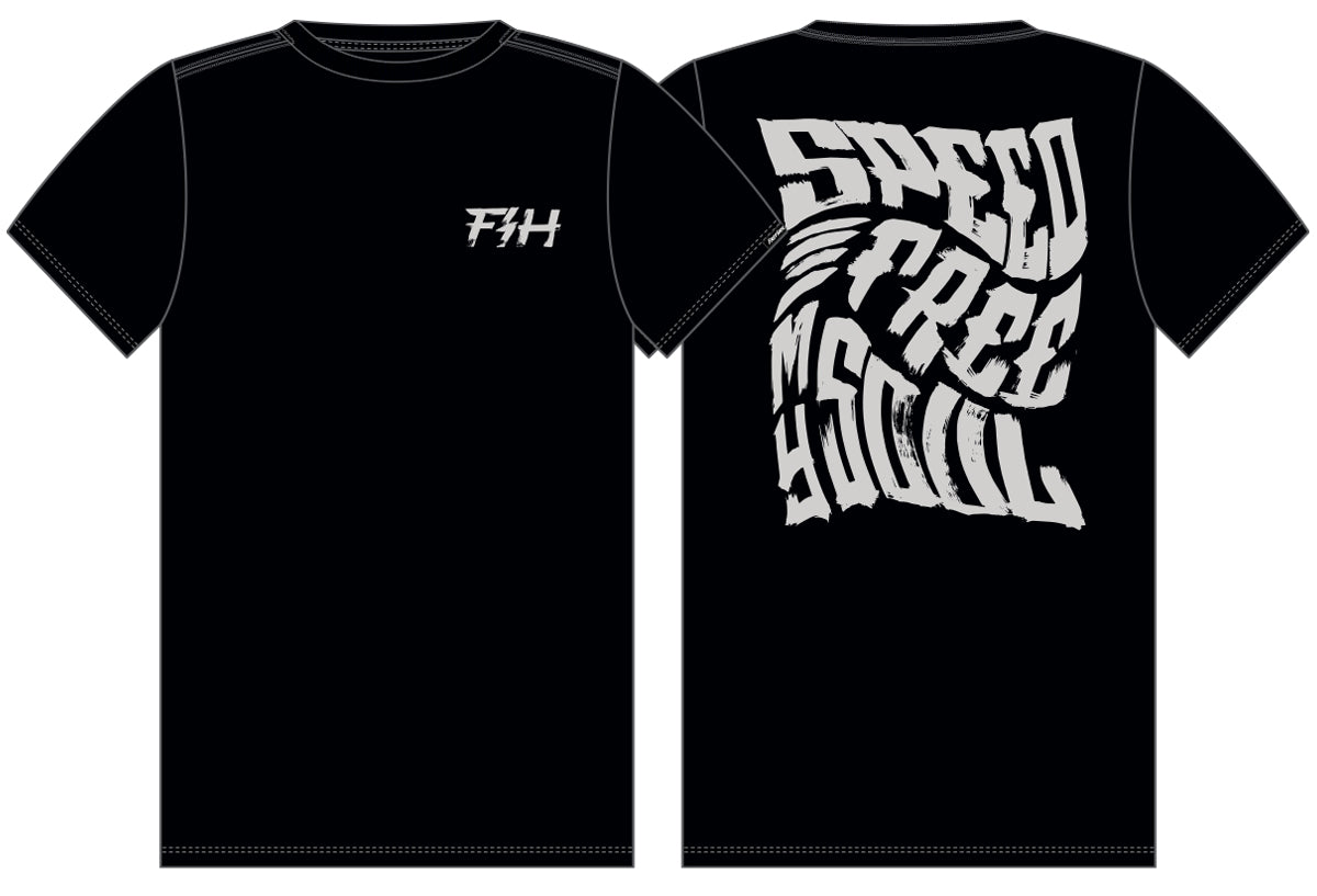 FastHouse SURFACE SS TEE BLACK MD - SURFACE SS TEE