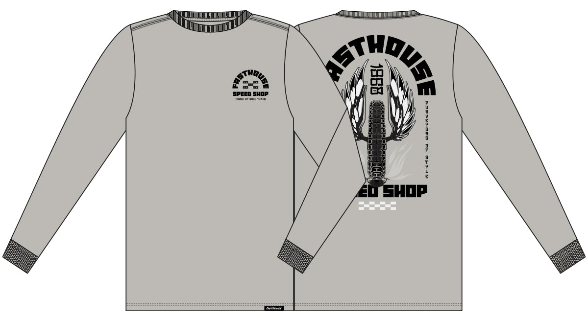 FastHouse Iron Steed Long Sleeve Tee