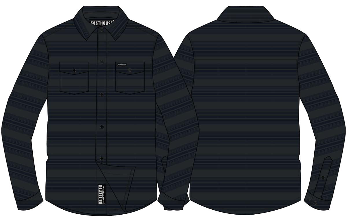 FastHouse Saturday Night Special Flannel Navy