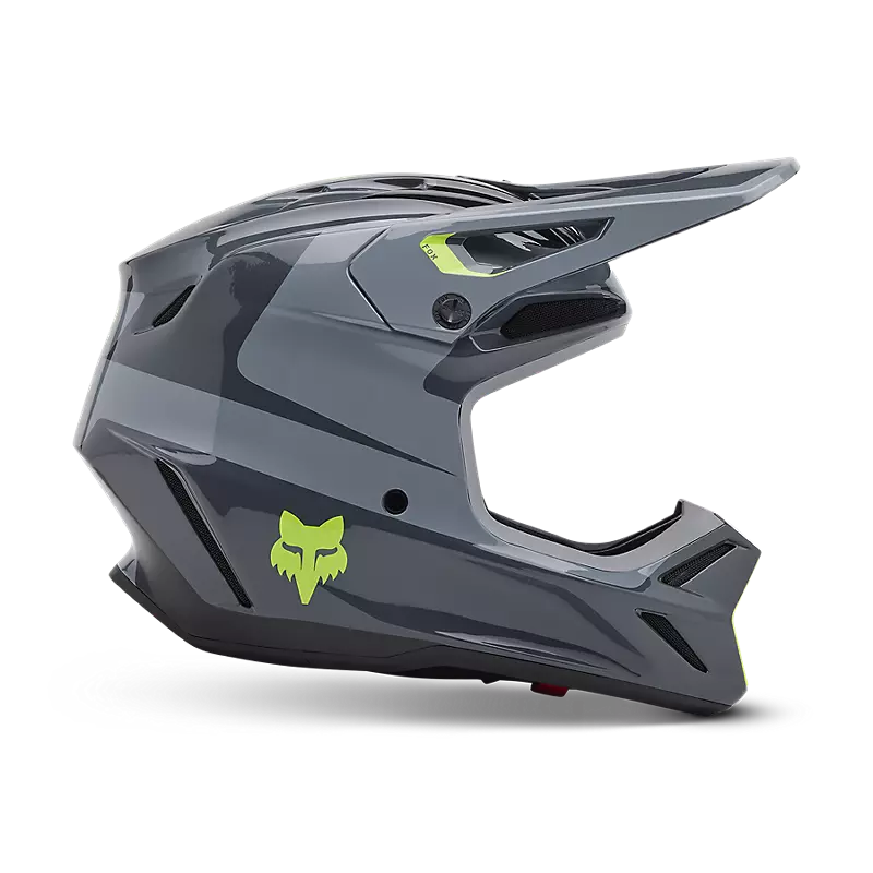 Fox Racing V3 Divider Graphite Grey Helmet