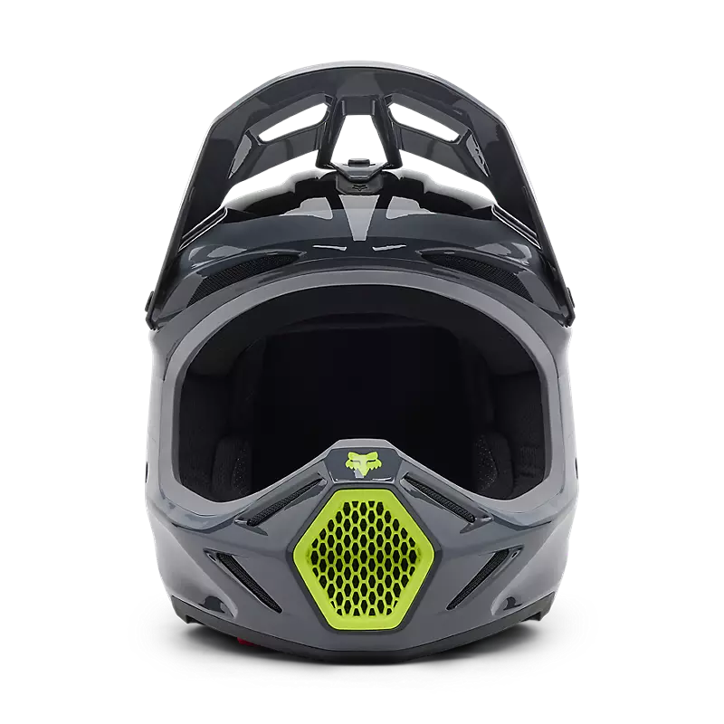 Fox Racing V3 Divider Graphite Grey Helmet