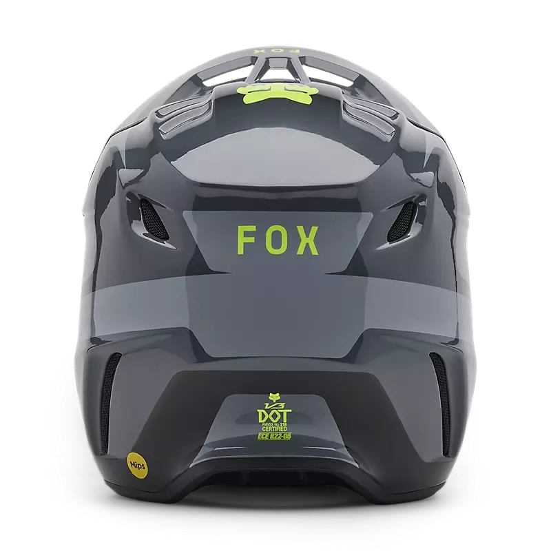 Fox Racing V3 Divider Graphite Grey Helmet