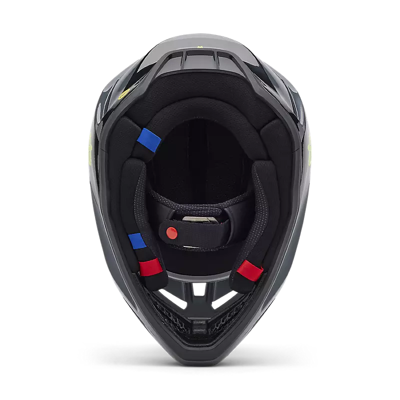 Fox Racing V3 Divider Graphite Grey Helmet