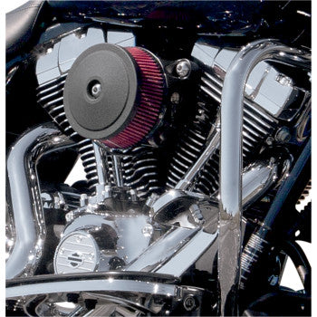 S&S Cycle Stealth Air Cleaner Cover - Bob Dome - Black