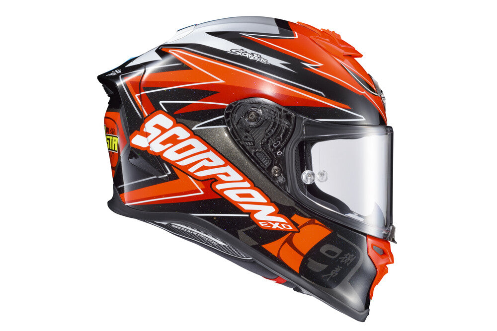 EXO-R1 AIR FULL FACE HELMET BAUTISTA RED/BLACK/WHITE