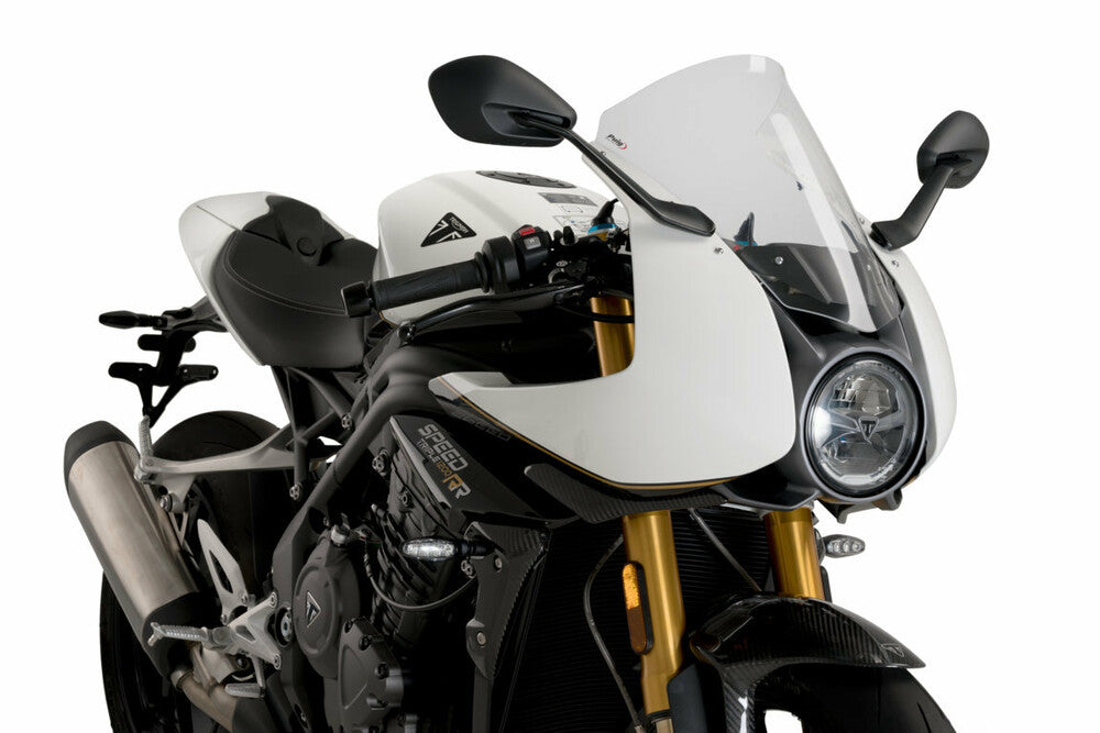 PUIG WINDSCREEN R-RACER CLEAR TRI