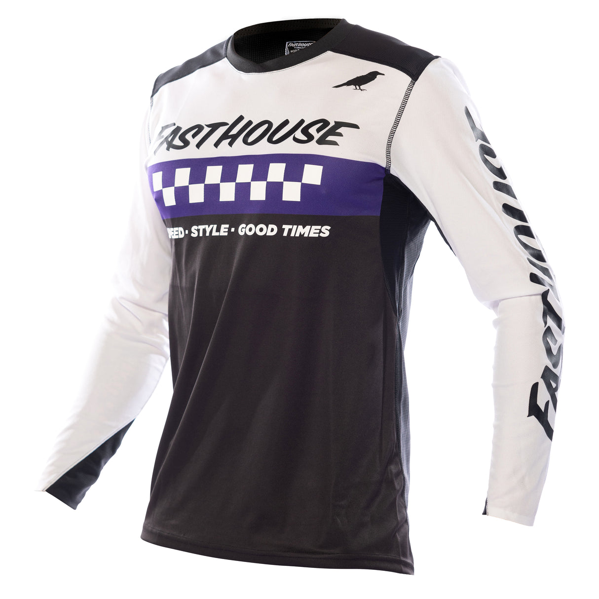 FastHouse ELROD JERSEY WHITE/PURPLE