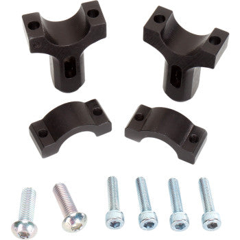 Moose Offroad 1-1/8" Mount Clamps for Aluminum Handguards 1-1/8" Mount Clamps for Aluminum Handguards - Black