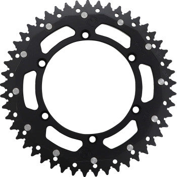 Moose Offroad Dual Sprocket Dual Sprocket - 49 Tooth - Black - Kawasaki/Suzuki