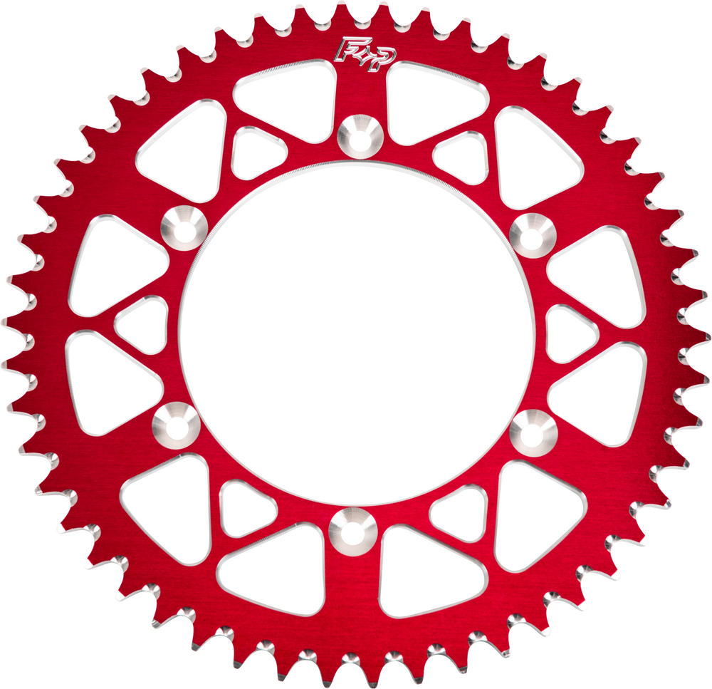 FIRE POWER REAR SPROCKET ALUMINUM 52T-520 RED HON