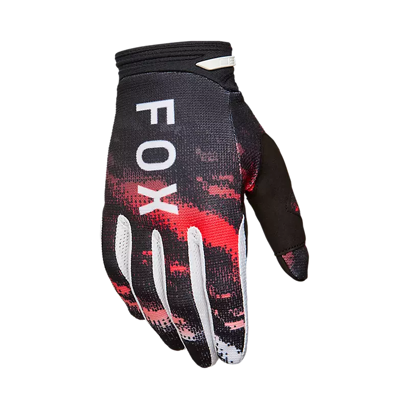 Fox Racing 180 Kairos White/Fluo Red Gloves