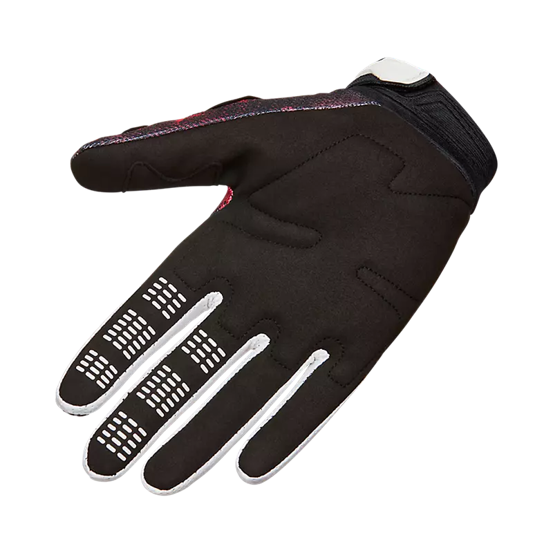 Fox Racing 180 Kairos White/Fluo Red Gloves