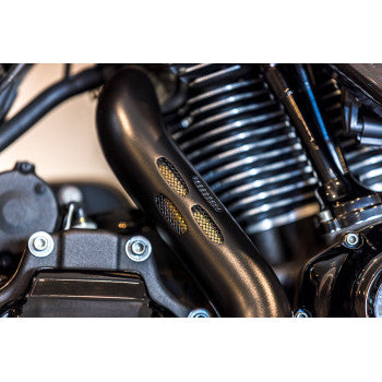 S&S Cycle 2-into-1 Diamondback Exhaust System - Guardian Black - 50-State