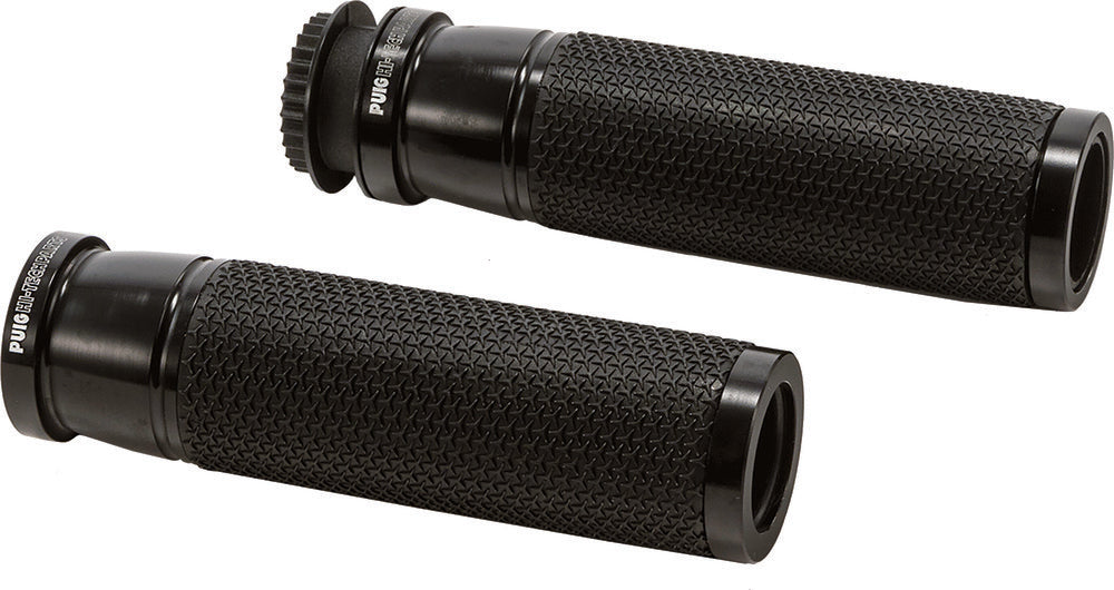 PUIG GRIPS HI-TECH ACCENT BLACK