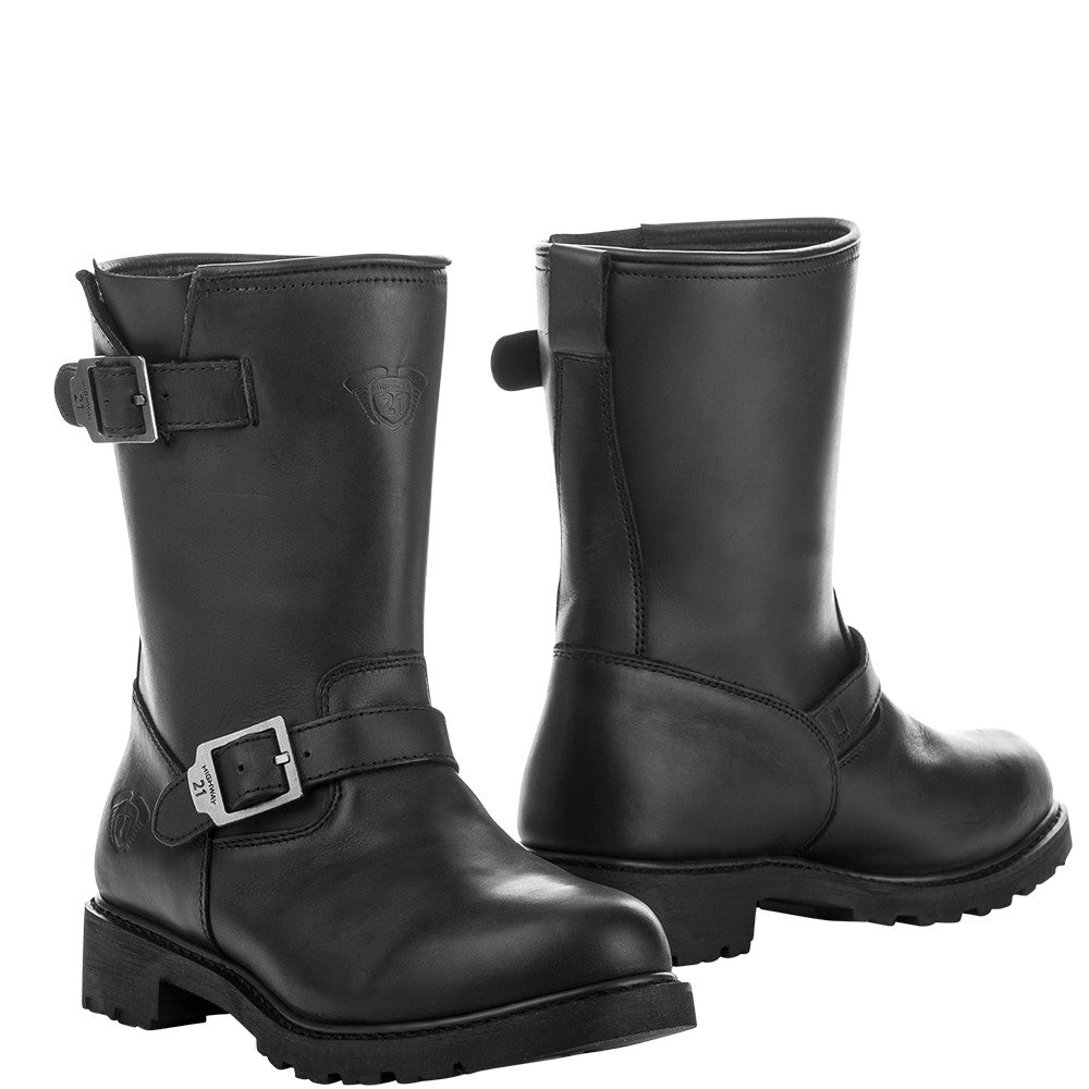 Highway 21 Primary Engineer Short Black Boots