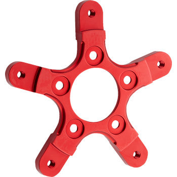 Arlen Ness Rotor Mount - Ness Wheel - Red