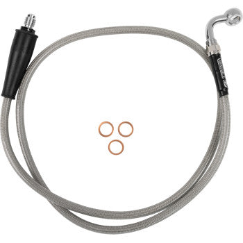 Moose Offroad Stainless Steel Braided Clutch Line Stainless Steel Braided Clutch Line - Gas Gas TXT