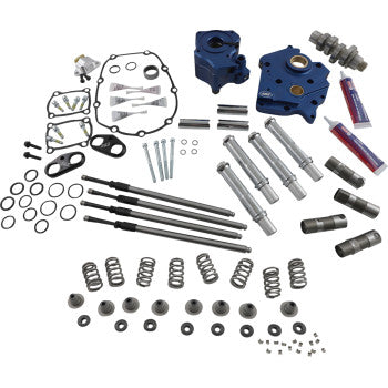 S&S Cycle Cam Chest Kit for M8 - Chain Drive - Oil Cooled - 540 Cam - Chrome Pushrods