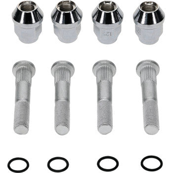 Moose Offroad Wheel Stud/Nut Kit - Rear Right - Suzuki KingQuad 400