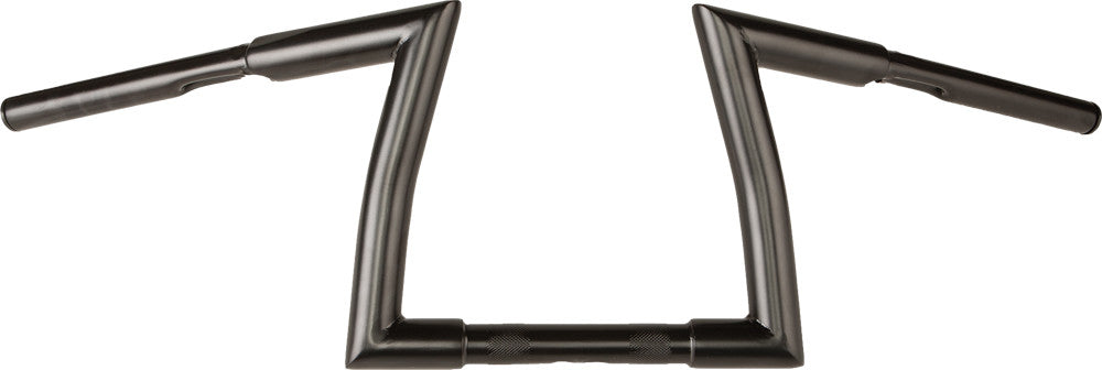 HARDDRIVE H-BAR Z-BAR 1 1/4" CABLE 9" RISE SATIN BLK