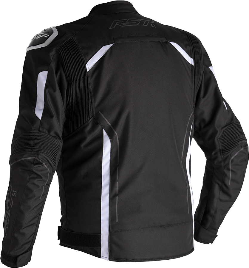 S1 CE JACKET BLACK/BLACK/WHITE TEXTILE