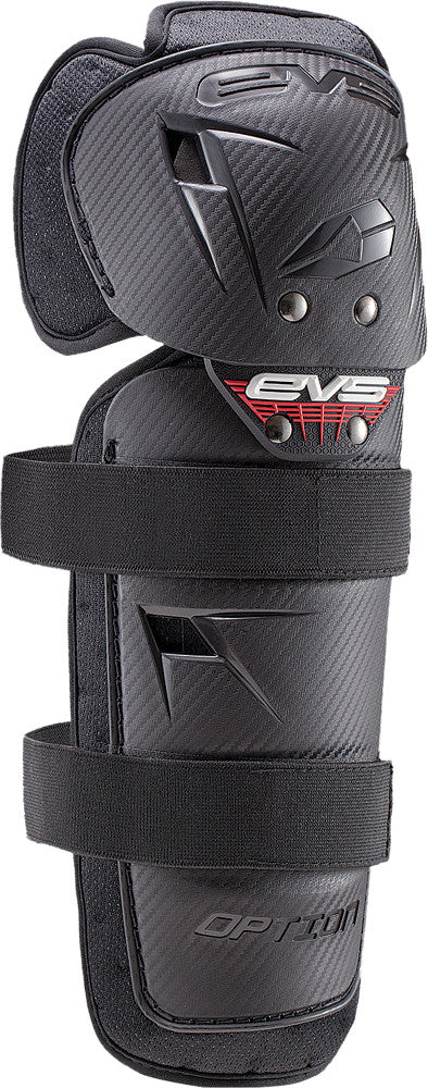 EVS OPTION KNEE PADS BLACK ADULT