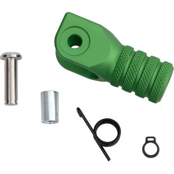 Moose Offroad Knurled Shift Tip Knurled Shift Lever Tip - 0 mm - Green